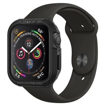 Spigen Stoere Hoes Apple Watch 4/5/6/7/ SE 44/45mm zwart/zwart 062CS24469