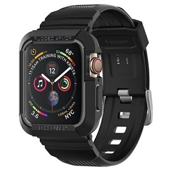 Spigen Rugged Armor Pro Apple Watch 4/5/6/7/SE 44/45 mm zwart 062CS25324