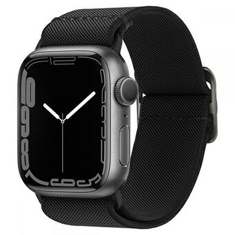 Spigen Fit Lite Apple Watch 4/5/6/7/SE 42/44/45 mm zwart/zwart AMP02286