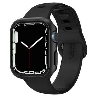 Spigen Thin Fit Apple Watch 7 45mm zwart ACS04174