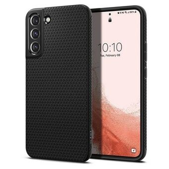 Spigen Liquid Air Samsung S901 S22 zwart/mat zwart ACS03987