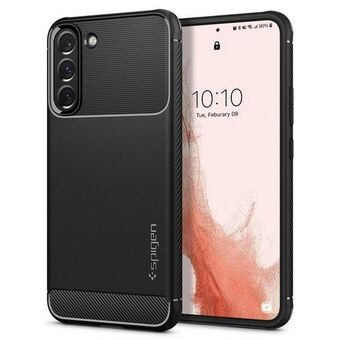 Spigen Rugged Armor Samsung S901 S22 zwart/matzwart ACS03986