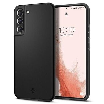 Spigen Thin Fit Samsung S901 S22 zwart/zwart ACS03983