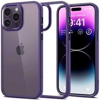 Spigen Ultra Hybrid iPhone 14 Pro Max 6,7" in de kleur paars/blauwviolette ACS05574.