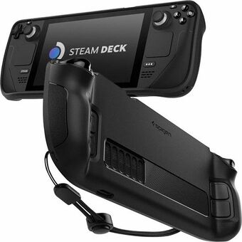 Spigen Rugged Armor Steam Deck zwart/mat zwart ACS03730