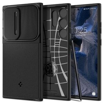 Spigen Optik Armor Hoesje voor Samsung S23 Ultra S918 zwart ACS05639.