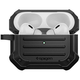 Spigen Tough Armor MAG AirPods Pro 1/2 Magsafe zwart/zwart ACS05480