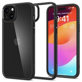 Spigen Ultra Hybrid iPhone 15 Plus 6,7" zwart/mat zwart ACS06657