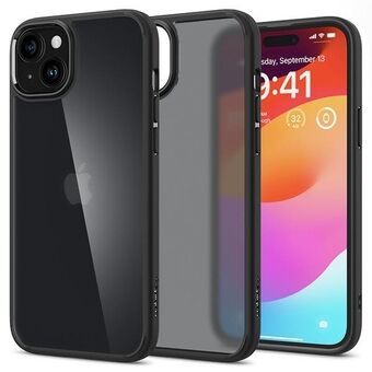 Spigen Ultra Hybrid iPhone 15 6.1" ijzig zwart ACS06797