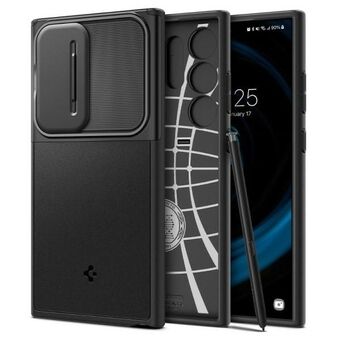 Spigen Optik Armor Samsung S24 Ultra S928 zwart/zwart ACS07313