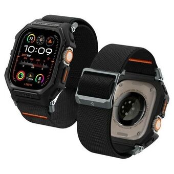 Spigen Lite Fit PRO Apple Watch Ultra 1/2 49mm zwart/matte zwart ACS07104