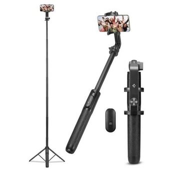 Spigen Selfiestick S560WTripod Bluetooth zwart/black AMP05813