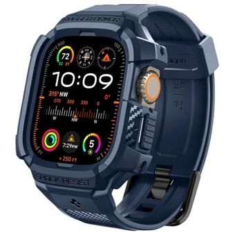 Spigen Rugged Armor Pro Apple Watch Ultra (1/2) 49mm marineblauw ACS07389