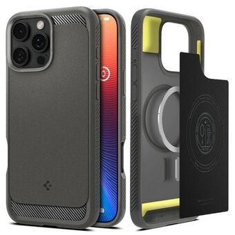 Spigen Rugged Armor iPhone 16 Pro         grijs/grey ACS08116