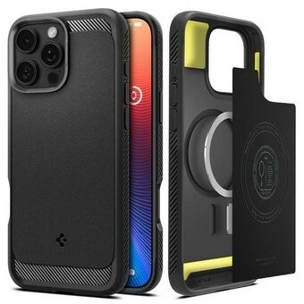 Spigen Rugged Armor iPhone 16 Pro         zwart/black matte ACS08115