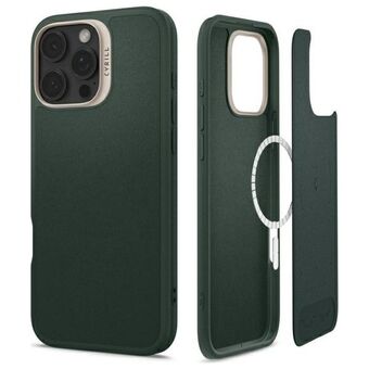 Spigen Cyrill Kajuk MAG iPhone 16 Pro 6.3" MagSafe groen/forest green ACS08407