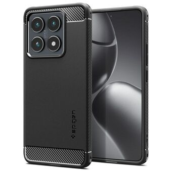 Spigen Robuuste Pantser Xiaomi 14T Pro        zwart/mat zwart ACS08858