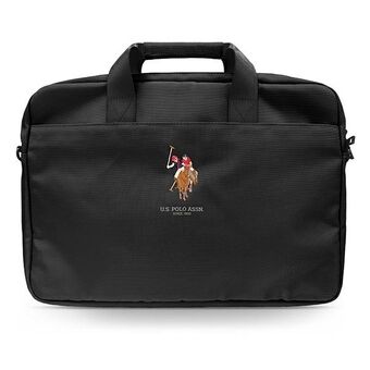 US Polo Tas USCB15PUGFLBK 16" zwart/zwart