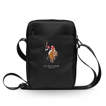 US Polo Tas USB8PUGFLBK 8" zwart/zwart