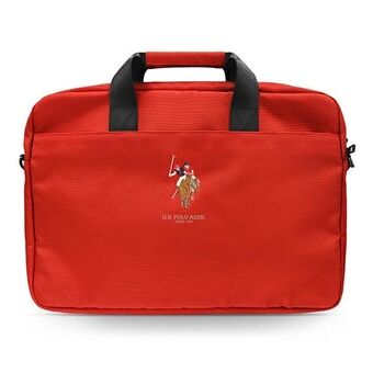 US Polo Tas USCB15PUGFLRE 16" rood/rood