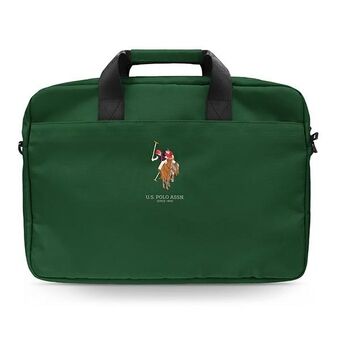 US Polo Tas USCB15PUGFLGN 16" groen/groen