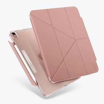 UNIQ-etui Camden iPad Air 10,9" (2020) roze/pioenroze Antimicrobieel.