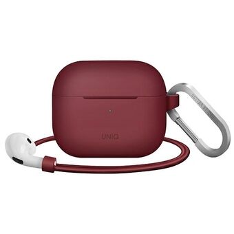 UNIQ etui Vencer AirPods 3 gen. siliconen bordeaux/bordeauxrood