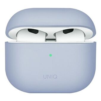 UNIQ hoesje Lino AirPods 3 gen Silicone blauw/arctic blauw