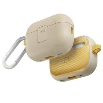 UNIQ etui Clyde Lock Case AirPods Pro 2 (2022/2023) beige-geel/ivoor-kanariegeel