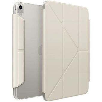 UNIQ etui Camden Click voor iPad Air 13" (2024) in beige/ivoorkleurig