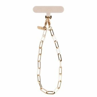 UNIQ Coehl GoldiLocks Handstrap universele telefoonsnoer voor handgoud/champagne goud