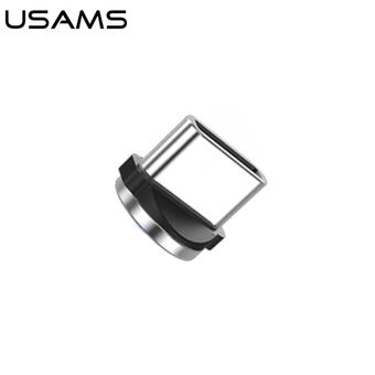 USAMS Magnetische USB-C adapter bulkvorm zilver/silver SJ159USBTA (US-SJ159)