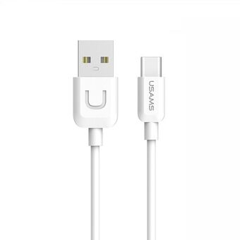 USAMS Kabel U-Turn USB-C 1m wit 2A TCUSBXD02 (US-SJ099)