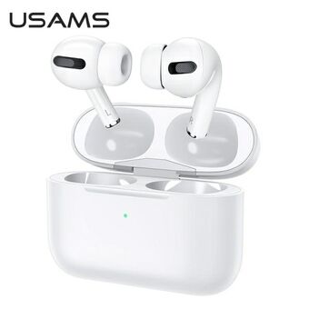 USAMS Bluetooth 5.0 TWS ANC YB Series draadloze oortjes wit/white BHUYB01 (US-YB001)