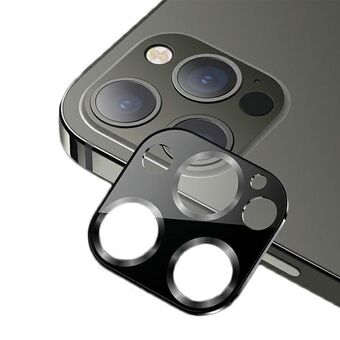 USAMS Camera Lens Glass iPhone 12 Pro Max, metal, black, BH707JTT02 (US-BH707)