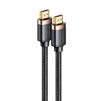 USAMS Kabel HDMI - HDMI 2.0 U74 3.0m zwart/zwart 4K HD SJ529HD01 (US-SJ529)