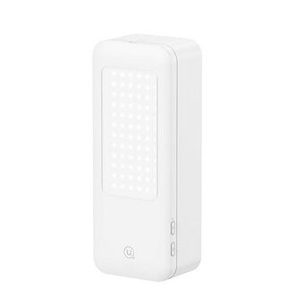 USAMS Multifunctionele telefoonhouder met LED-lamp wit/white ZB26501 (US-ZB265)