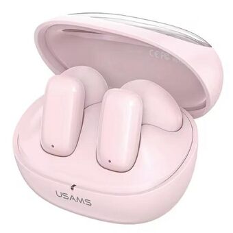 USAMS Bluetooth 5.3 TWS TD-serie draadloze oordopjes roze/pink BHUTD03 (TD22)