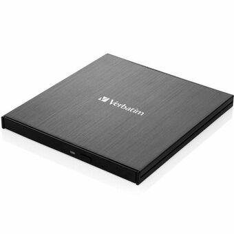 Verbatim Externe Slimline Blu-ray-schrijfstation + USB 3.0 kabel zwart/black 43890