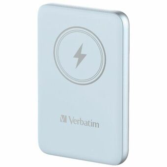 Verbatim Powerbank Induction `n` Go 15W 5000mAh Draadloos Magnetisch Blauw 32242