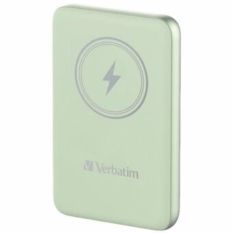 Verbatim Inductieve Powerbank `n` Go 15W 10000mAh Draadloos Magnetisch groen/groen 32246