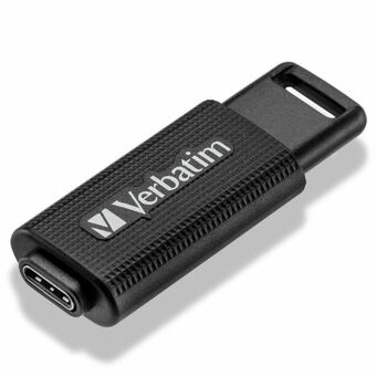 Verbatim Pendrive 32GB USB-C zwart/ black 49457