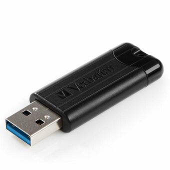 Verbatim Pendrive 16GB USB-A 3.2 PinStripe zwart/black 49316