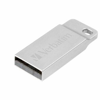 Verbatim Pendrive 64GB USB-A 2.0 Metaal Executive zilver 98750