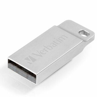 Verbatim Pendrive 16GB USB-A 2.0 Metal Executive zilver 98748