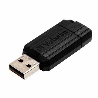 Verbatim Pendrive 16GB USB-A 2.0 PinStripe zwart/black 49063