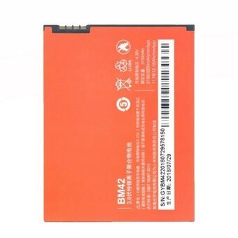 Xiaomi batterij BM42 Redmi Note bulk 3100mAh