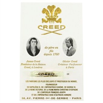 Green Irish Tweed by Creed - Vial (sample) 1 ml - voor mannen