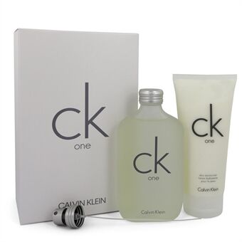 Ck One by Calvin Klein - Gift Set -- 6.7 oz Eau De Toilette Spray + 6.7 oz Body Moisturizer - voor mannen