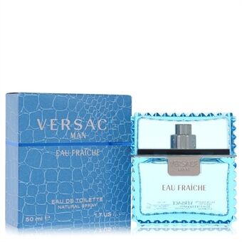 Versace Man by Versace - Eau Fraiche Eau De Toilette Spray (Blue) 50 ml - voor mannen